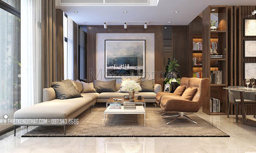 Sofa hiện đại bọc vải đẹp