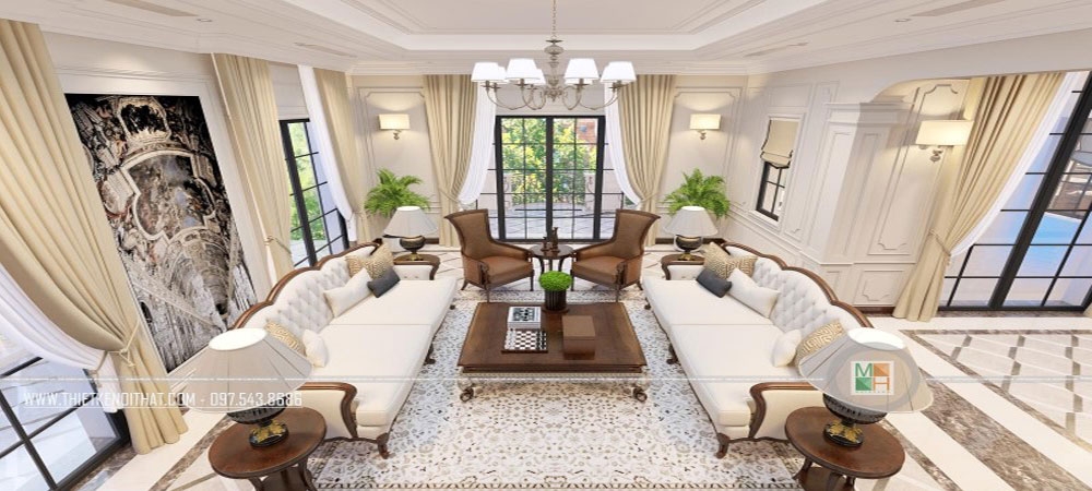 Bộ sofa tân cổ điển SF-MH-023