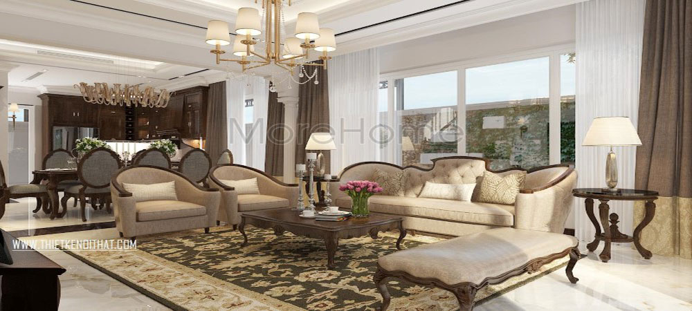 Bộ sofa tân cổ điển SF-MH-025