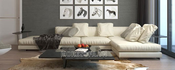 Ghế sofa góc da