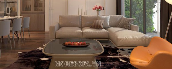 Ghế sofa góc da