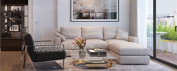 Ghế sofa góc nhỏ gọn cho phòng khách