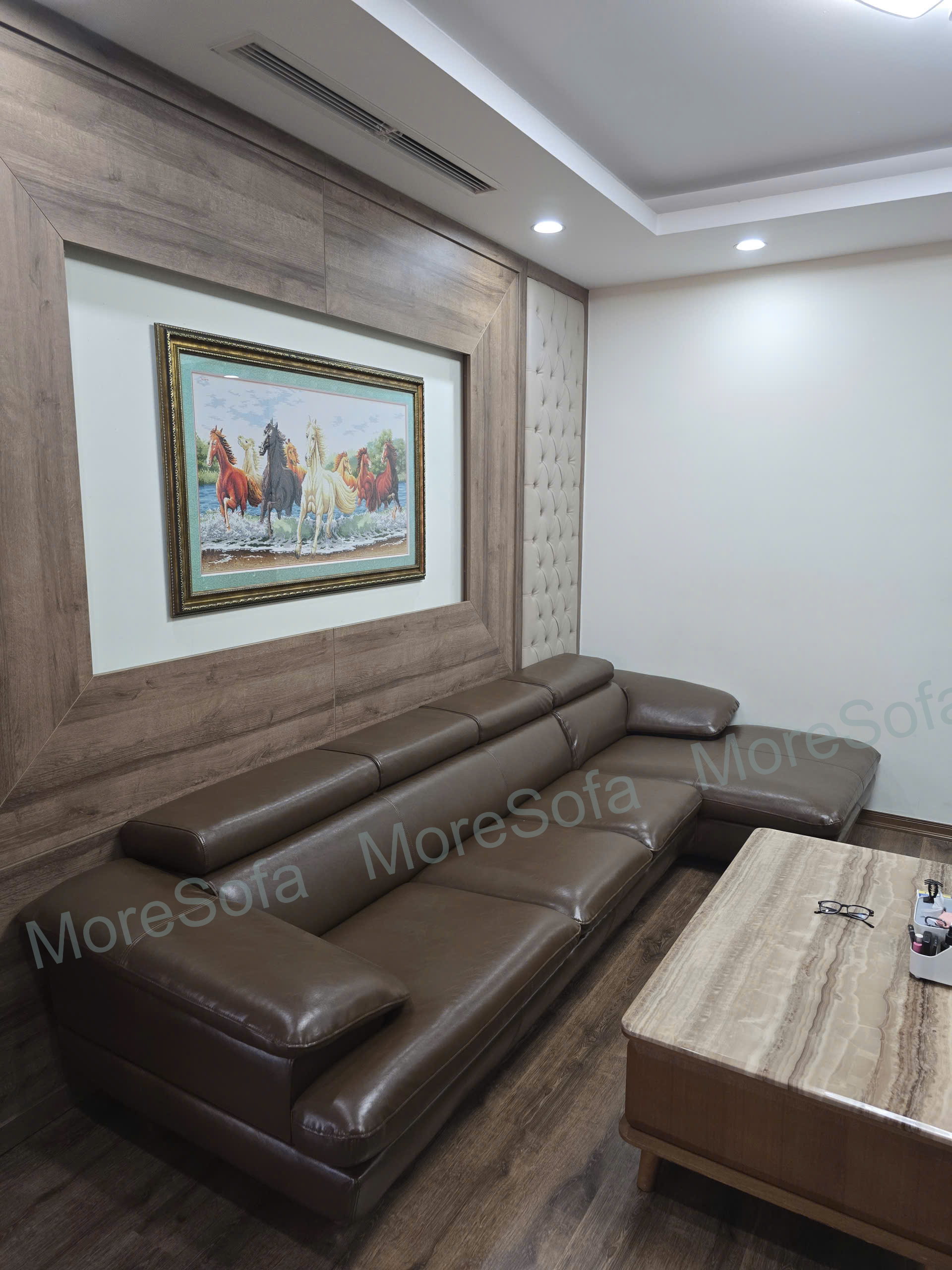 Sofa bọc lại căn hộ KĐT Nghĩa Đô
