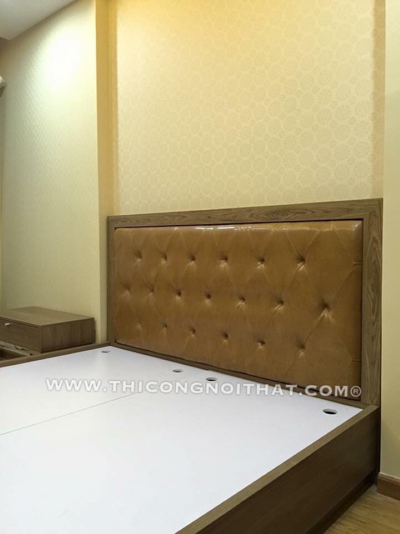 Giường bọc nỉ và đầu giường bọc nỉ đẹp, giá rẻ Giường bọc nỉ và đầu giường bọc nỉ đẹp, giá rẻ