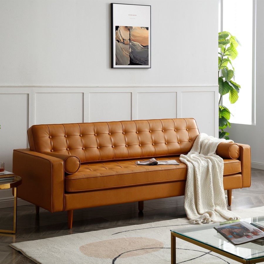 +39 Mẫu sofa màu cam đất đẹp, sang điểm nhấn cho mọi không gian sống.